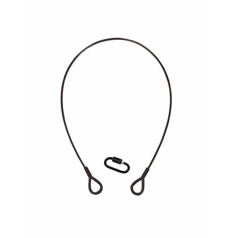 Sikkerheds wire A 3x600mm Op til 5kg, Sort