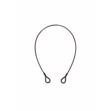 Wire 3 mm. 60 cm. Sort