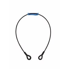 Wire 6 mm. 100 cm. Sort