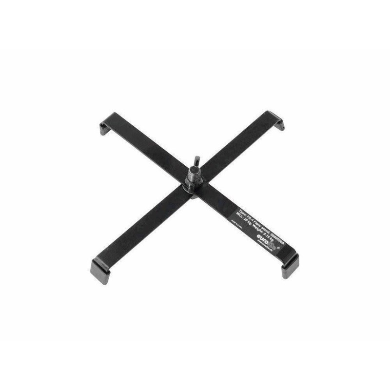 Gulvstativ til spot. M10 bolt. Max. 25 Kg.