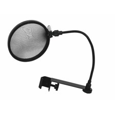 OMNITRONIC Microphone pop filter, black