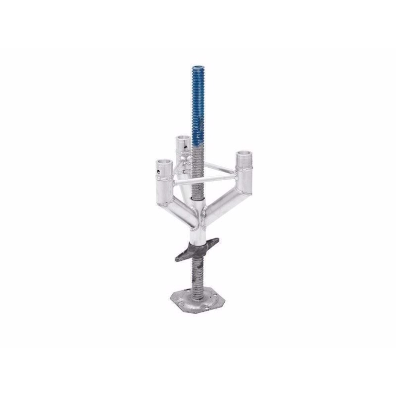 Alutruss 6082 Trekant Truss. Justerbar fod. 35-70 cm.