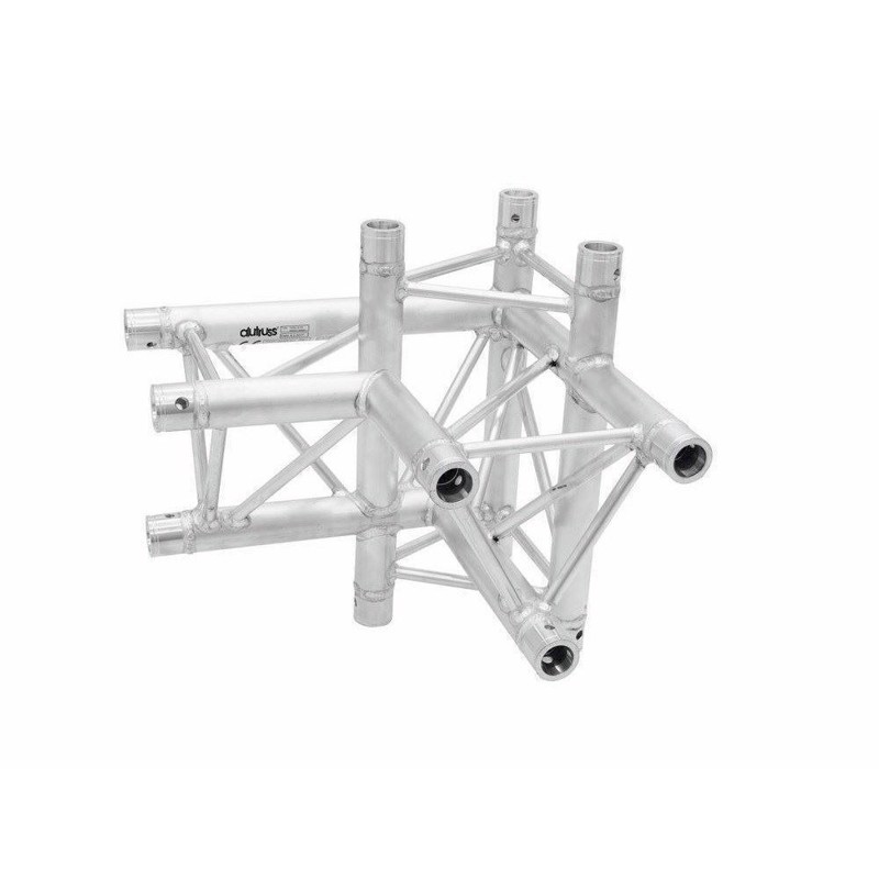 Alutruss 6082 Trekant Truss.  4-vejs T-stykke (AC-45-50). 90°. 50 cm. Højre
