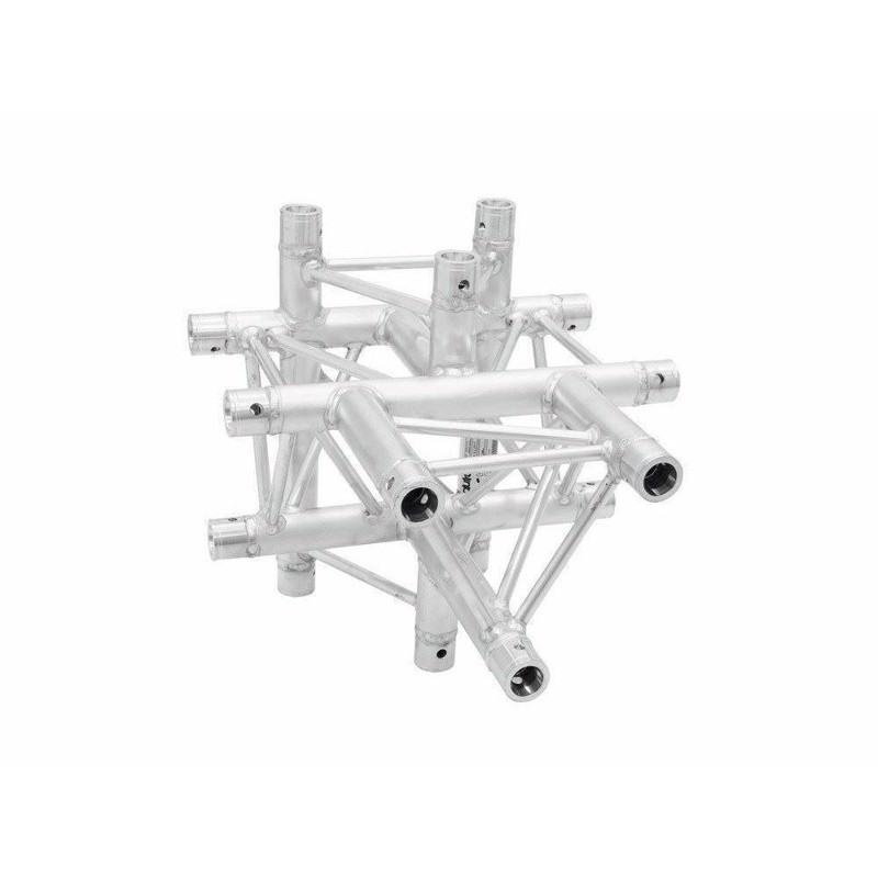 Alutruss 6082 Trekant Truss. 5-vejs kryds (AT-51-50). 90°. 50 cm.