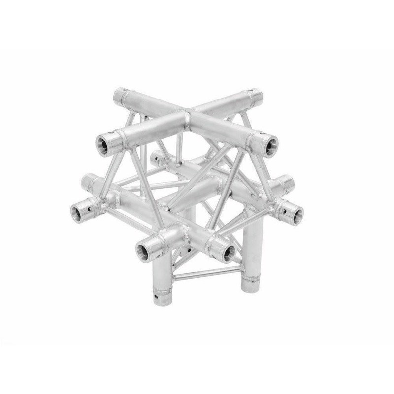 Alutruss 6082 Trekant Truss. 5-vejs kryds (AC-52-50). 90°. 50 cm.