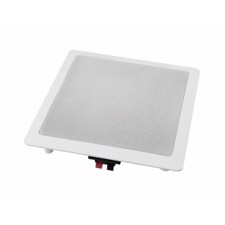 Subwoofer til indbygning 8". 2 x 8 ohm. 60 Watt. 22 x 22 cm. Hvid