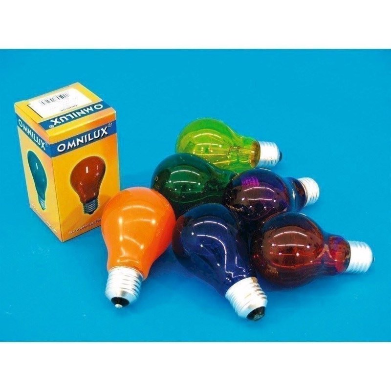 Kronepære  E27. Grøn 40 W.