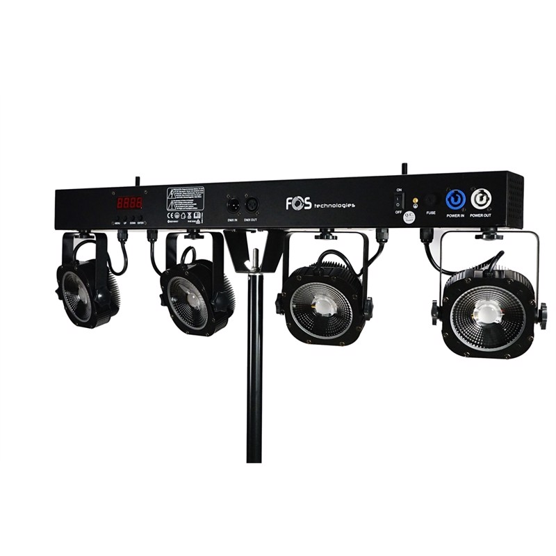 FOS Cob System, 30 watt COB RGBW leds, inkl Stativ