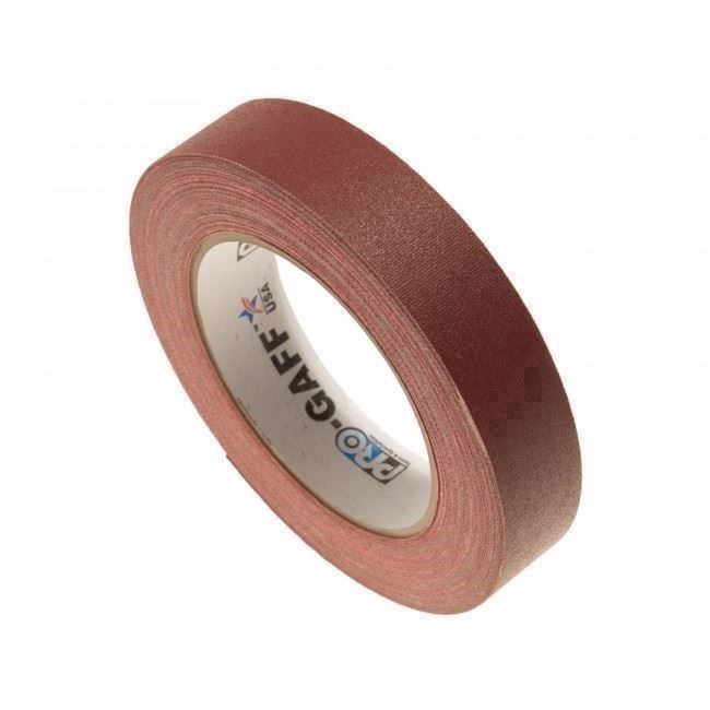 Kraftig lærredstape. 24mm. x 25m. Bordeaux Rød
