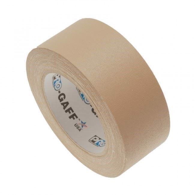 Kraftig lærredstape. 48mm. x 25m. Lys brun