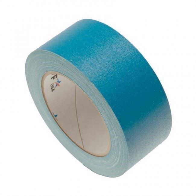 Kraftig lærredstape. 48mm. x 25m. Tyrkisblå