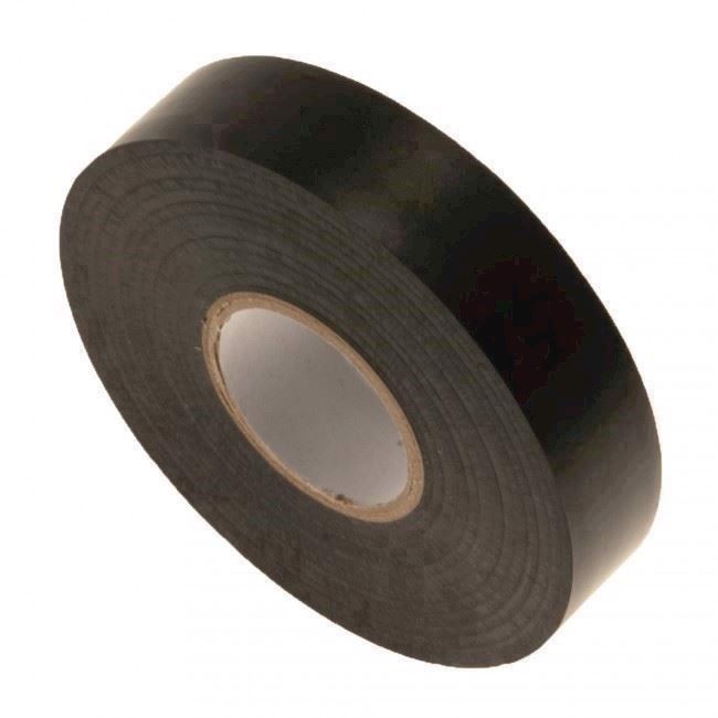 PVC Tape - 19mm x 33m Sort