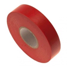PVC Tape - 19mm x 33m Rød
