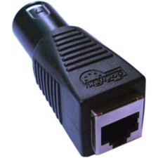 XLRJ45 - 5P Han XLR -> RJ45 8P Hun