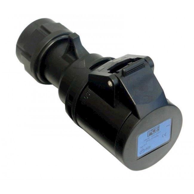 3P CEE Stik - 32A, Hun, Sort