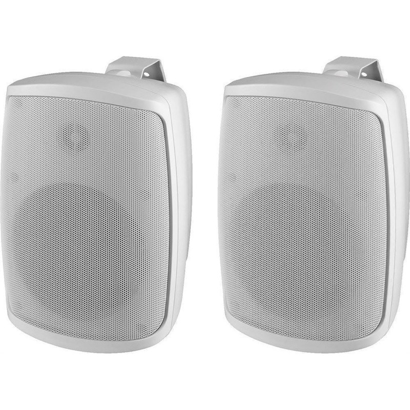 100V højttalersæt hvid - WALL-04T/WS