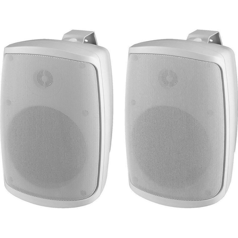 100V højttalersæt hvid - WALL-05T/WS