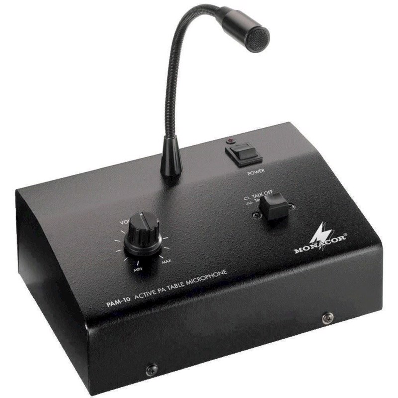 PA-bordmikrofon - PAM-10 - MONACOR