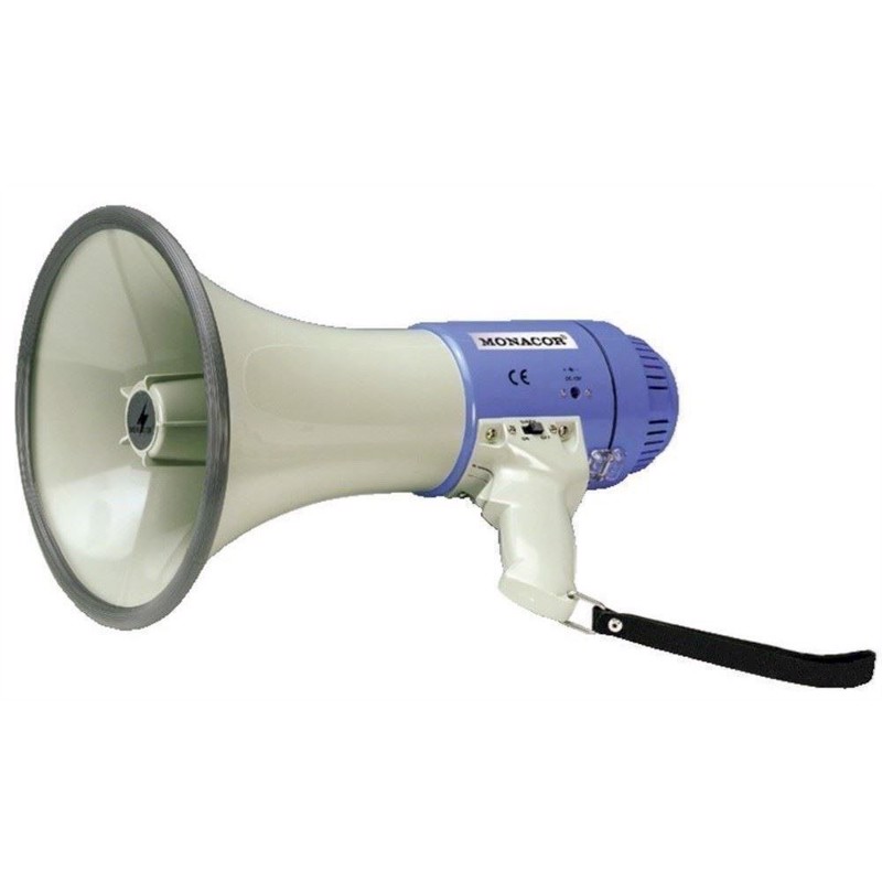 Monacor TM-25, 23 cm, 370 mm, 1,7 kg, Batteri, 1,5 V