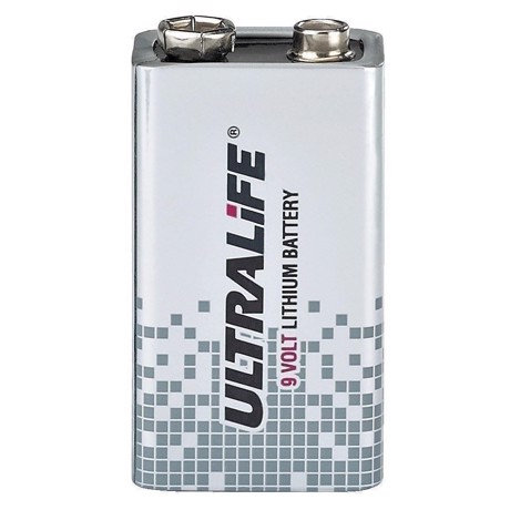 Lithium batteri 9V - ULTRALIFE