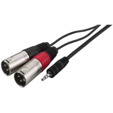 3.5mm Jack/XLR-han 1m - MCA-129P