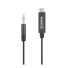 Boya adapterkabel 3,5 minijack til USB type C