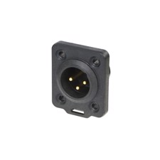 XLR chassis fatning 3-polet han, True Outdoor Performance