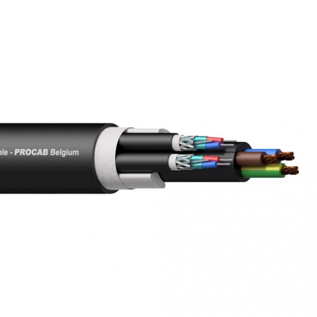 ProCab 2 x Signal & power kabel 3G2,5, Ø=18,0 mm, 100 meter