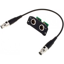 Tascam DR-10C serie jack adapter til Shure mikrofon