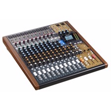 Tascam Model 16. Analog mixer & digital 16 track recorder