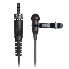 Tascam TM-10L knaphulsmikrofon minijack med omløber, Sort