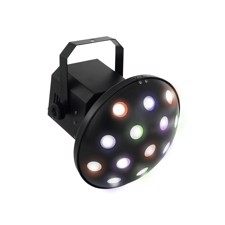 Eurolite LED Z-1000 Mushroom effekt med DMX og 6 x 3 watt LED i farverne RGBAWP