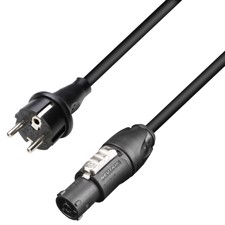 Neutrik Powercon True1 gummikabel.  1,5mm². 1,5 meter