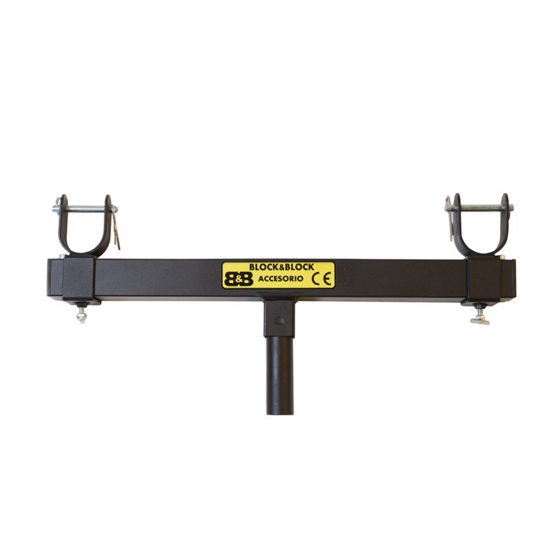 Justerbar truss adapter 18-59 cm. 35 mm. Han