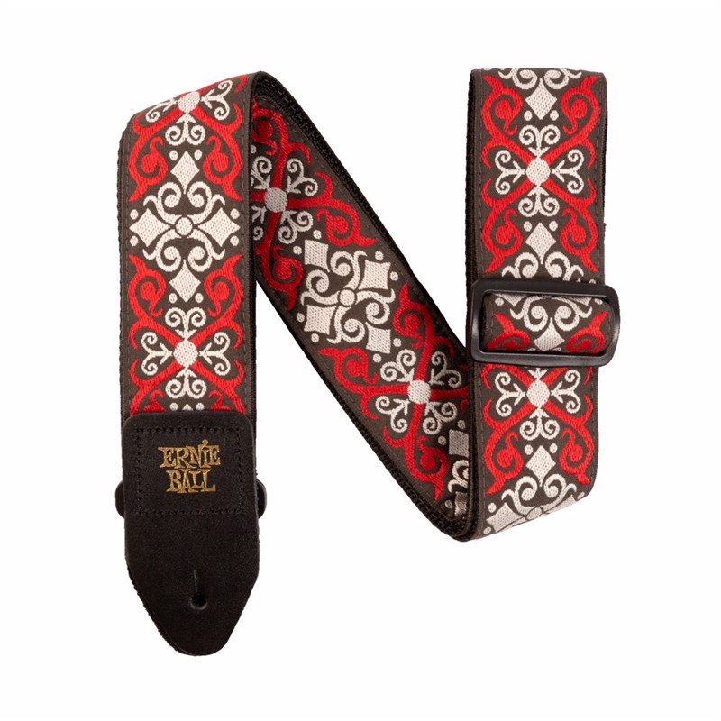 Ernie Ball EB-4695 Red Trellis Strap - Ernie Ball EB-4695 Red Trellis Strap