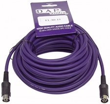 DIN kabel. 8 pol. 15 meter [Kun 5 tilbage]