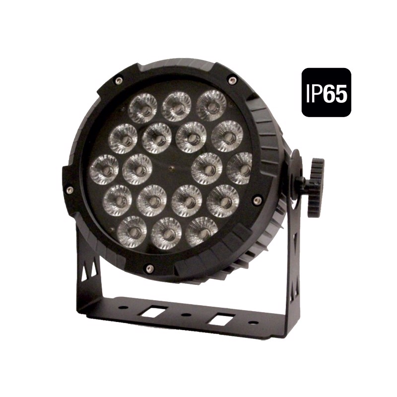 FOS Par RGBW 18x10 Watt PRO 30° IP65