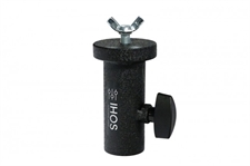 Top adaptor til stativ. Max. Ø35 mm.