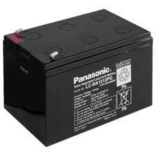 Panasonic Forbrugsbatteri . 12 volt. 12 AH. 