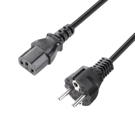 Power cable 3 x 0.75 mm² 3 m - Adam Hall Cables
