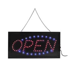 Klassisk LED skilt: OPEN