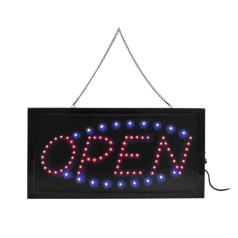 Klassisk LED skilt: OPEN