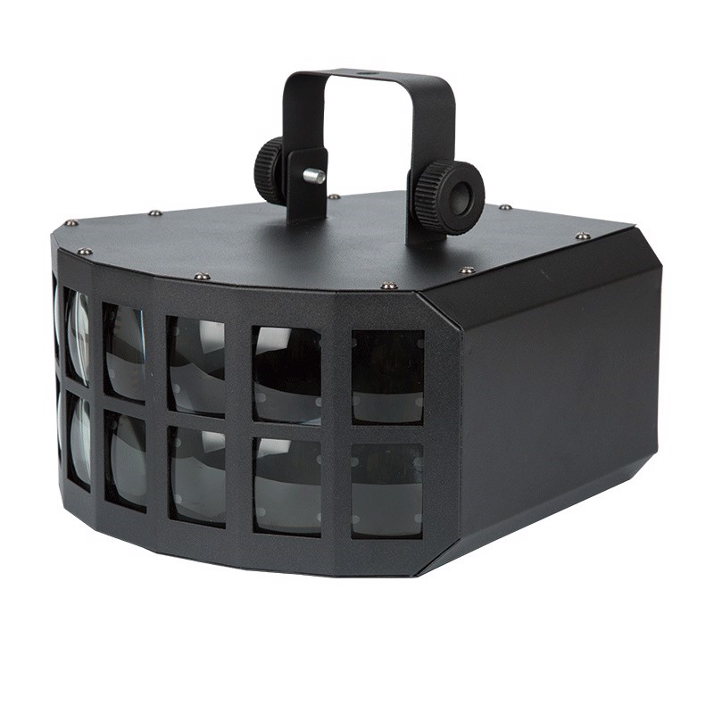 Liteline LED Derby lyseffekt. 2 x 10 Watt. DMX/ Autoprogram