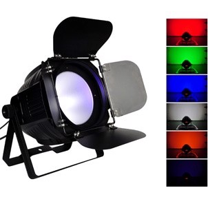 Liteline LED spot. 200 Watt. RGBA+UV. Inkl. barndoors