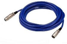 Mikrofonkabel 2m blå - MEC-190/BL - IMG STAGE LINE