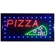Klassisk LED skilt: PIZZA