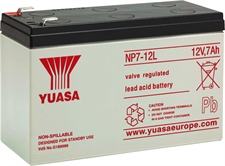 Batteri. 12 volt. 7,2 AH