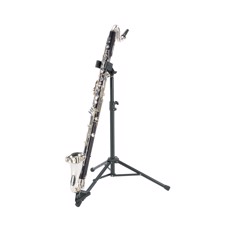 K&M bas-klarinet stativ, sort