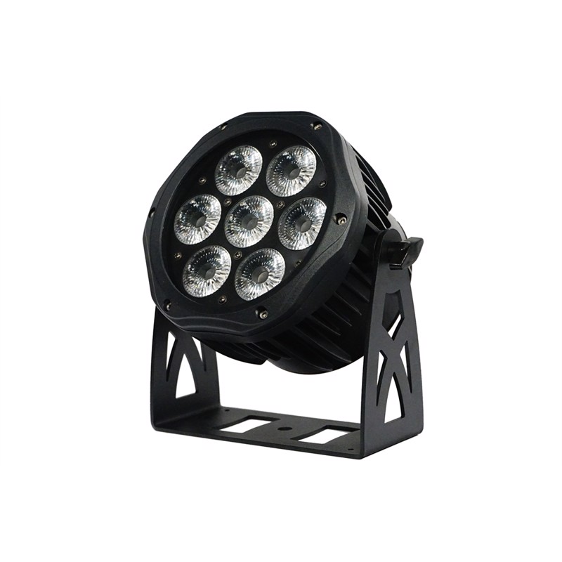 FOS TOURING PAR IP HEX, 7x 15Watt RGBW+Amber+UV