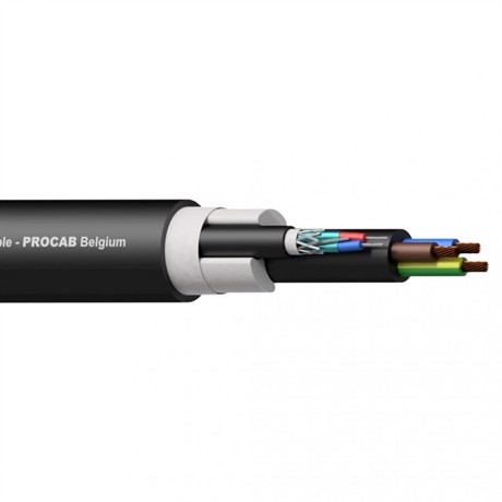 ProCab Signal & power kabel 3G1,5,  =15,9 mm, Afklip